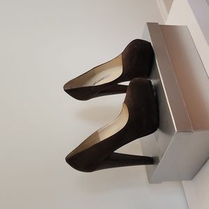 Brian Atwood Brown Suede Pumps - New with box